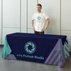 Benefits of Customised Table Covers in Tradeshows