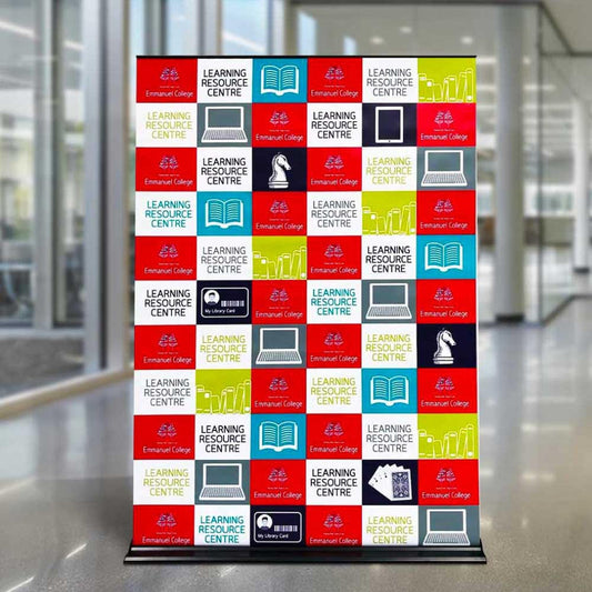 How & where can your business use a media pull up banner?