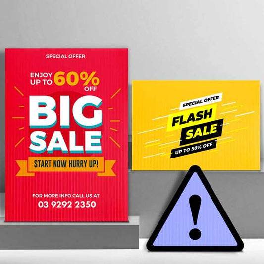 3 Reasons Why Your Brand Is Safe With Our Corflute Signs