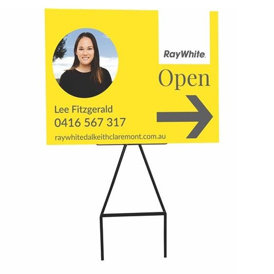 Printed Corflute Signs Applications