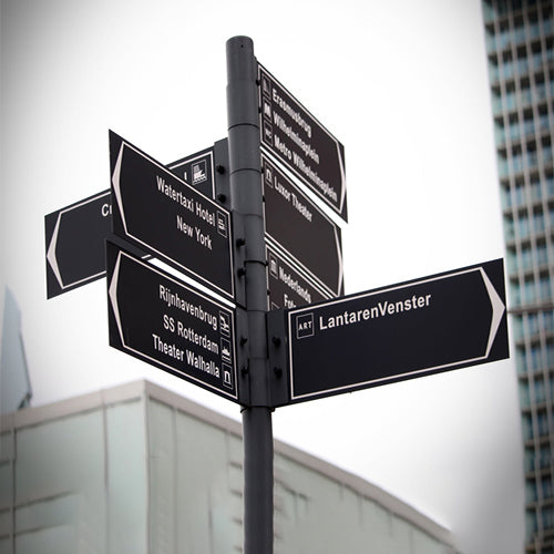 Types of Aluminum Signs