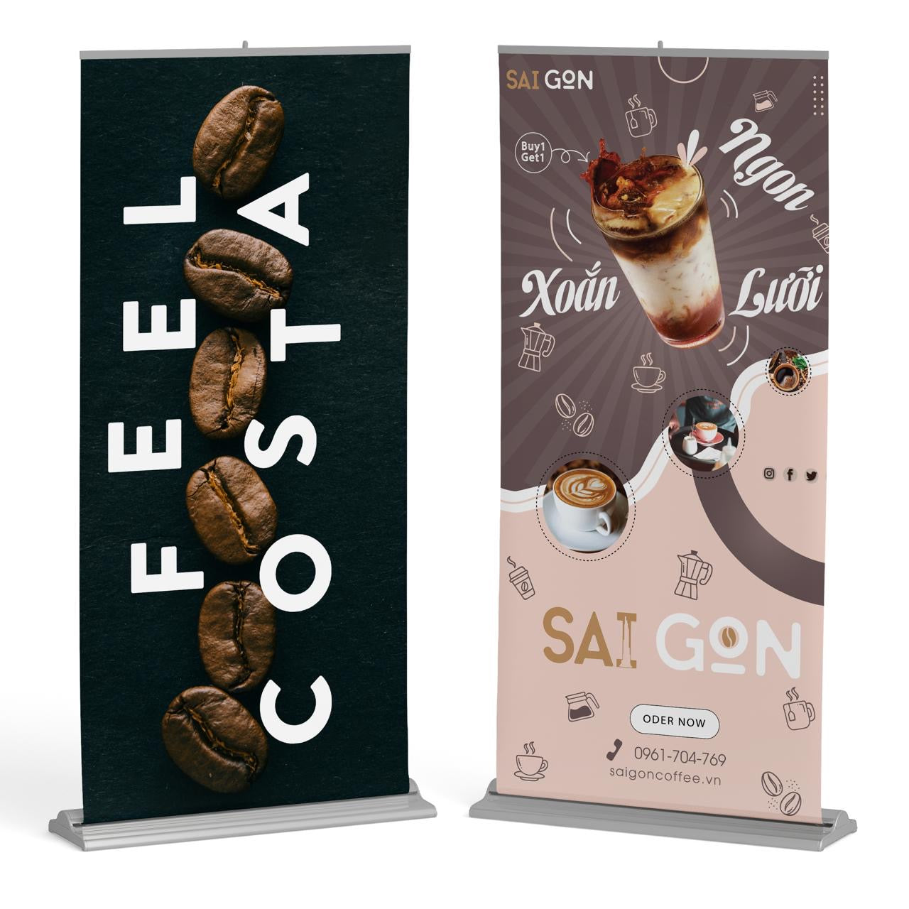 Premium Pull Up Banners Pull Up Banners Vivid Ads