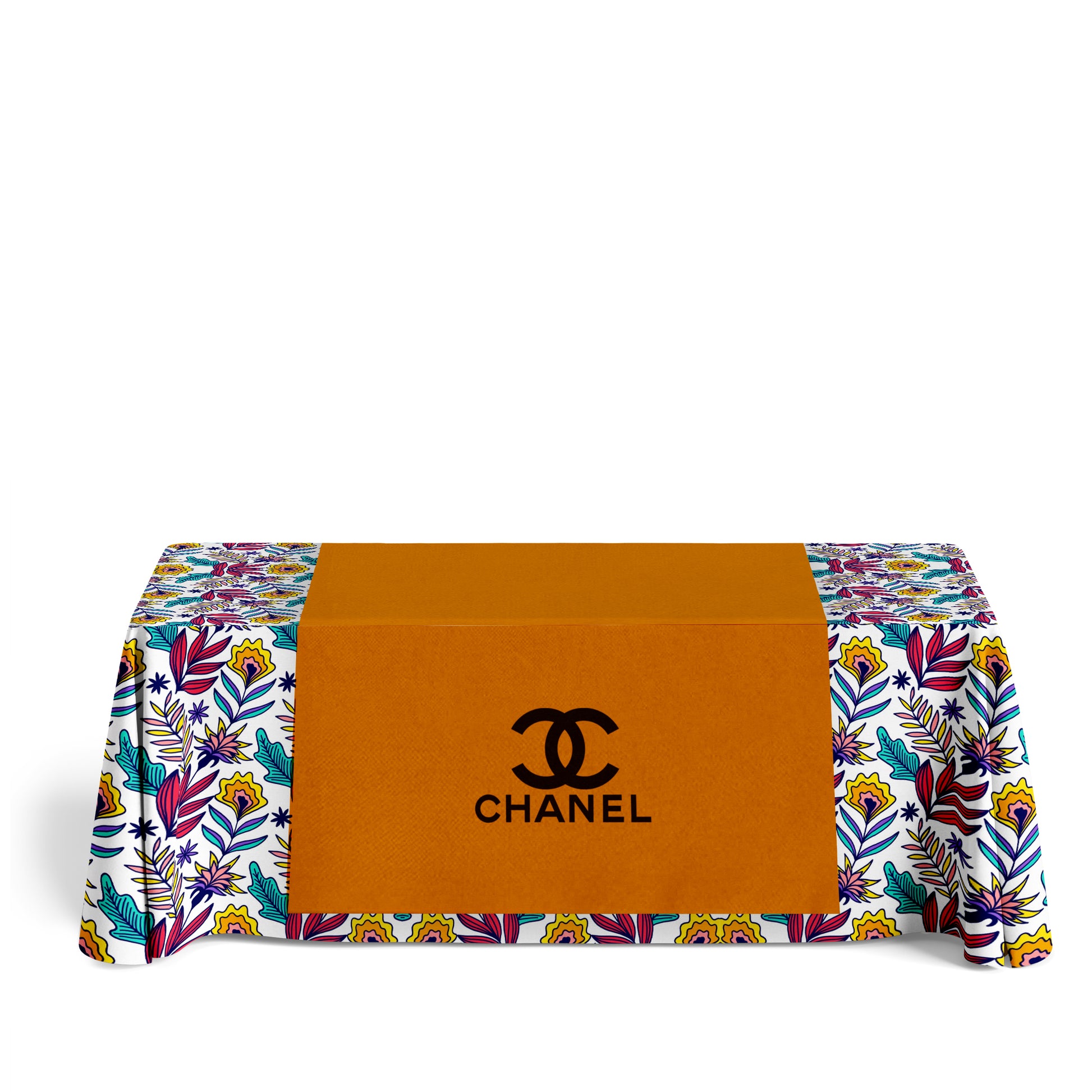 Table Runners Table Throws Vivid Ads 610mm W x 1680mm H Single Sided Hemmed Edges