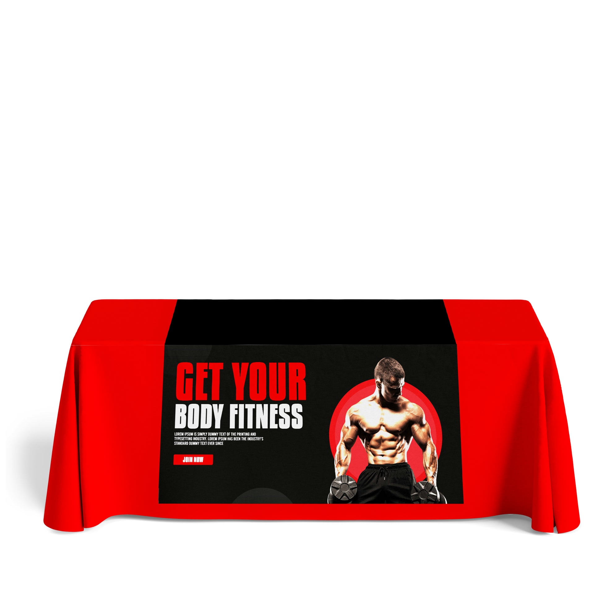 Table Runners Table Throws Vivid Ads 880mm W x 1600mm H Single Sided Hemmed Edges