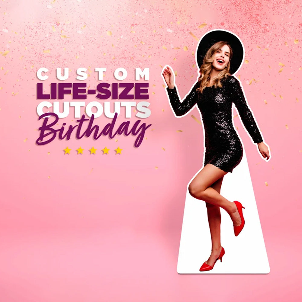 Life Size Cutouts / Standees Standees Vivid Ads 600mm x 900mm Single Sided 5mm (Corflute Sheet)