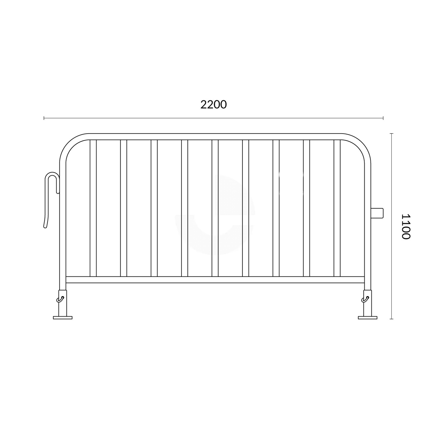 Custom Printed Barrier Covers Barrier Covers Vivid Ads