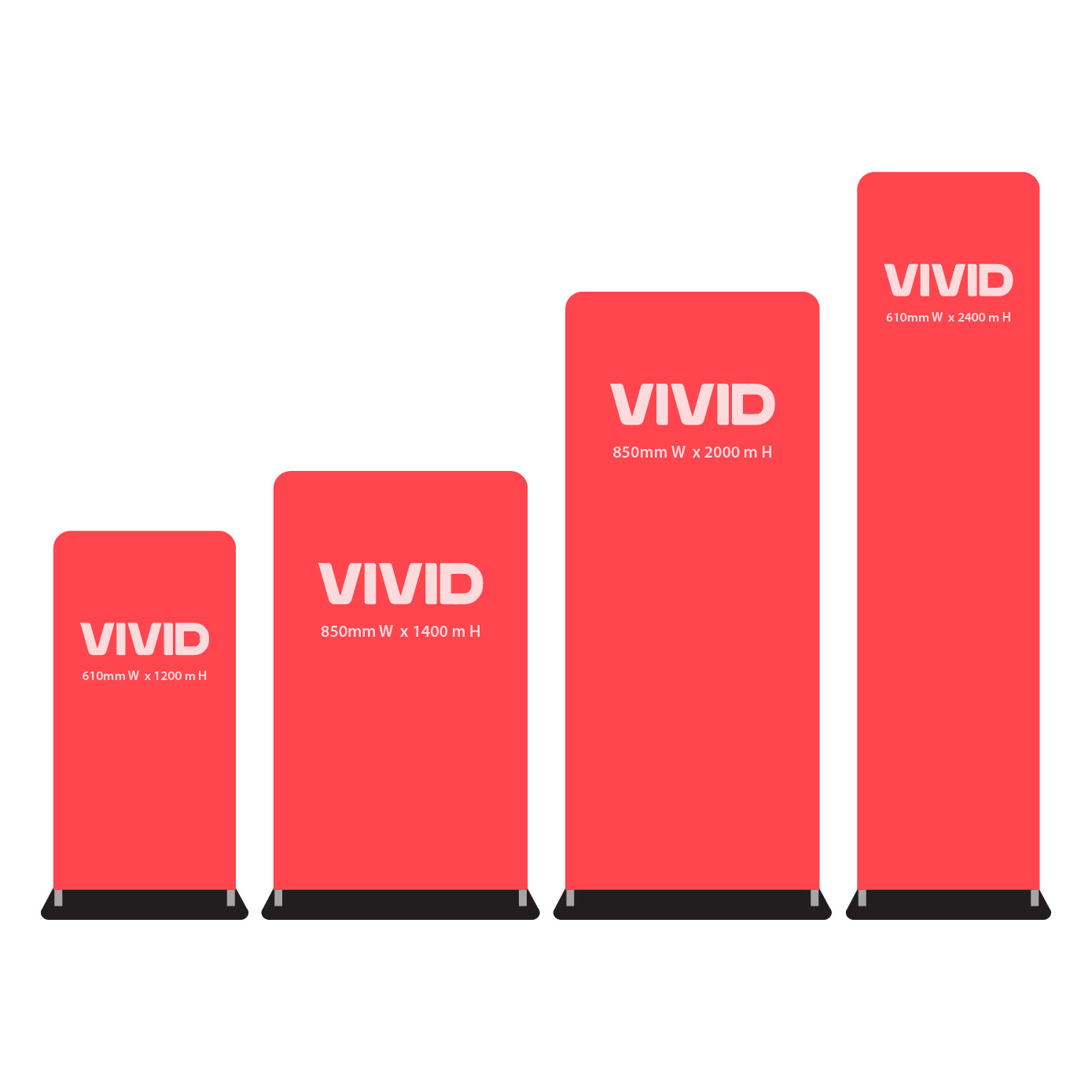 Fabric Banner Stands Pull Up Banners Vivid Ads