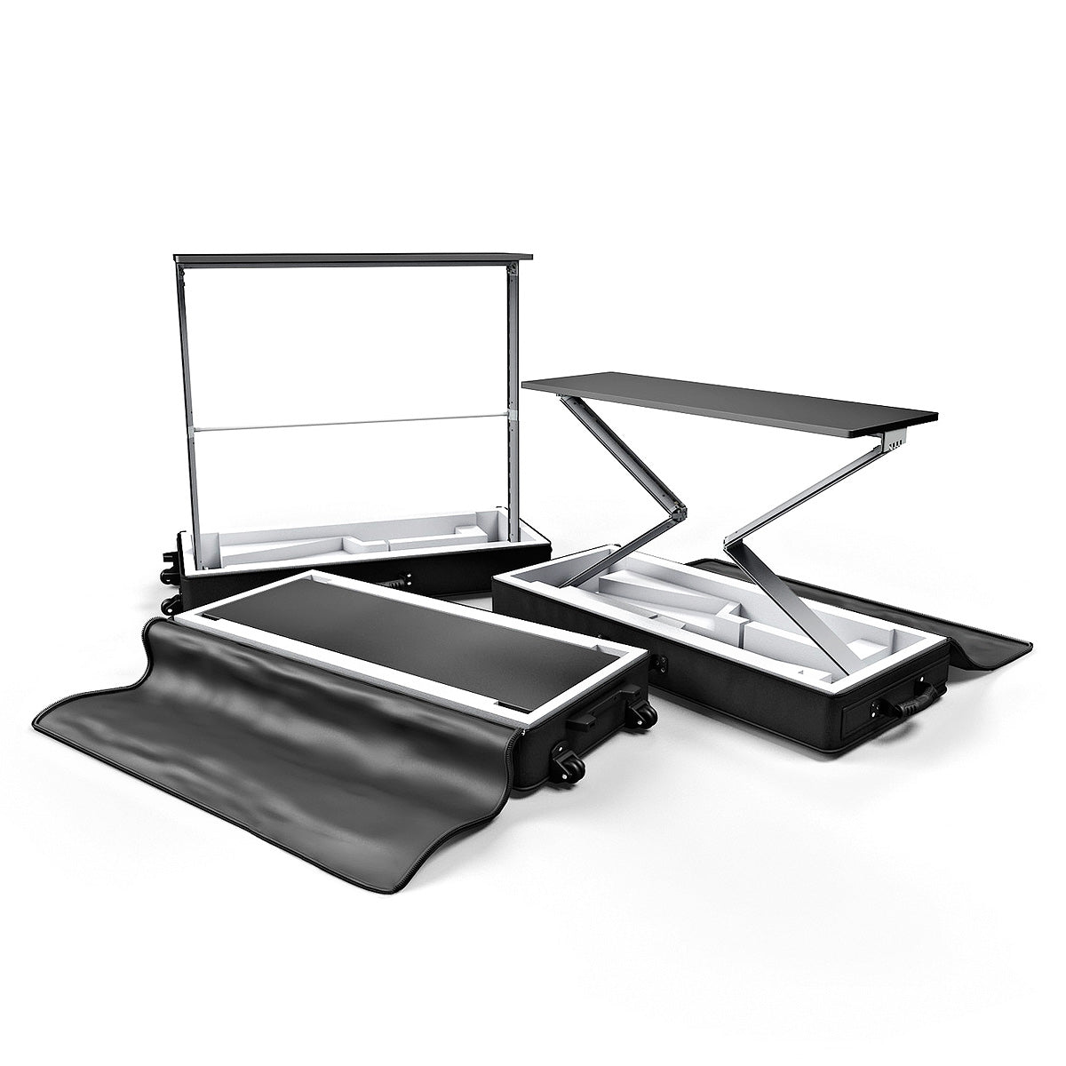 Pop Up SEG Counters Backlit Displays Vivid Ads
