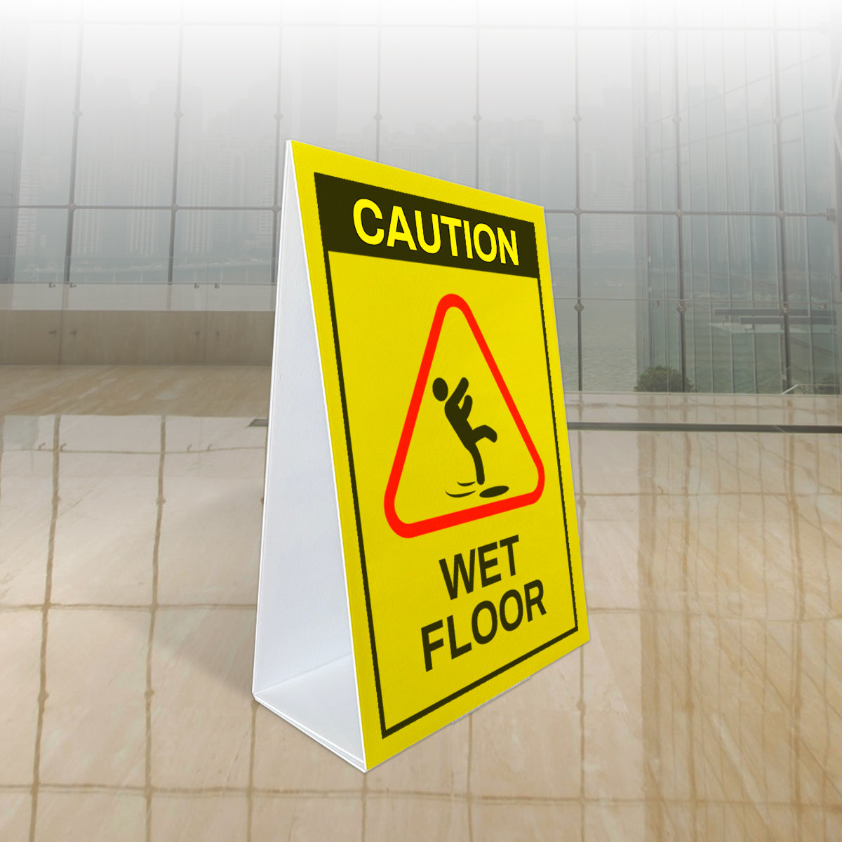 Caution Wet Floor A-Frame Safety Sign A-Frame Signs Vivid Ads