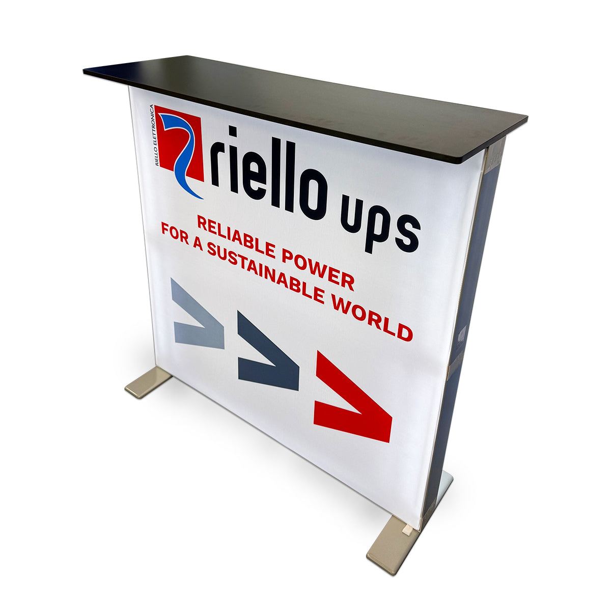 Pop Up SEG Counters Backlit Displays Vivid Ads