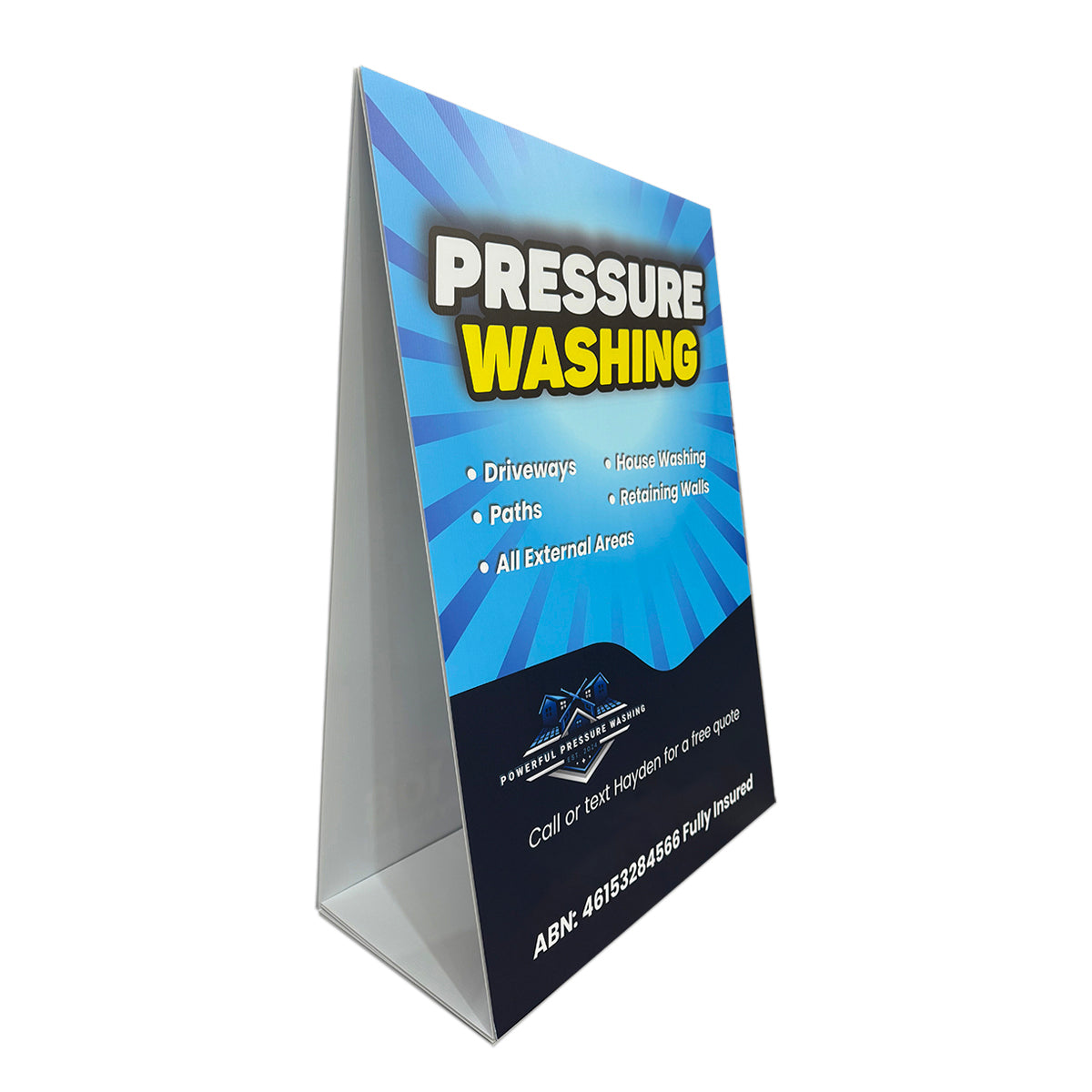 Budget A-Frame Signs A-Frame Signs Vivid Ads