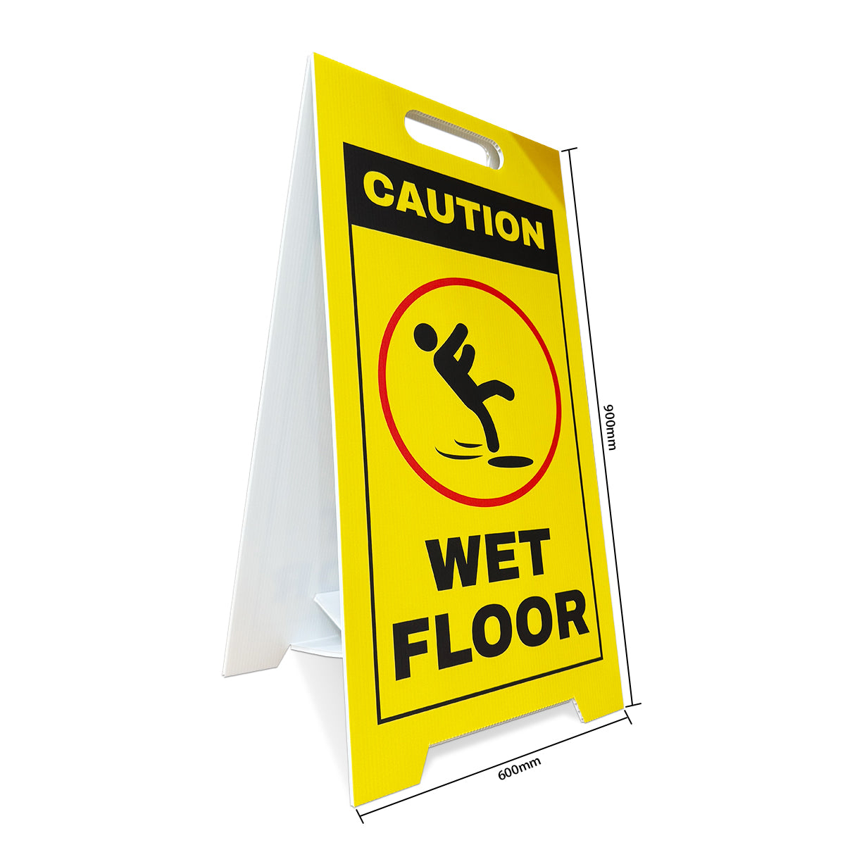 Safety A-Frame Floor Signs Bollard Signs Vivid Ads