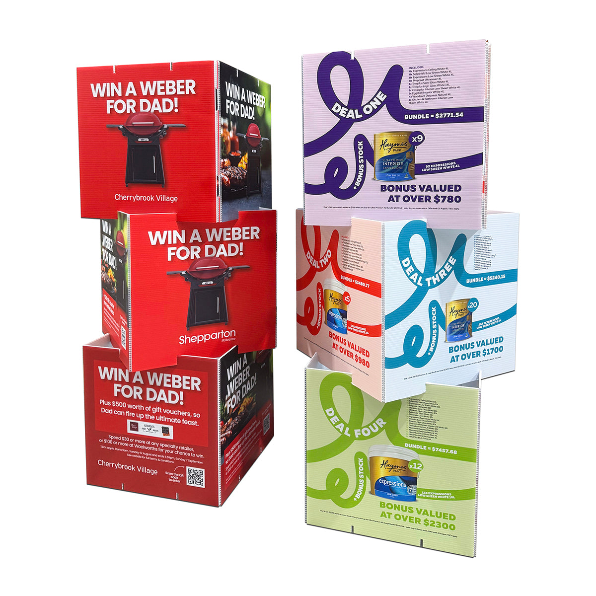 Plastic Flute Board Signs Rigid Signs Vivid Ads