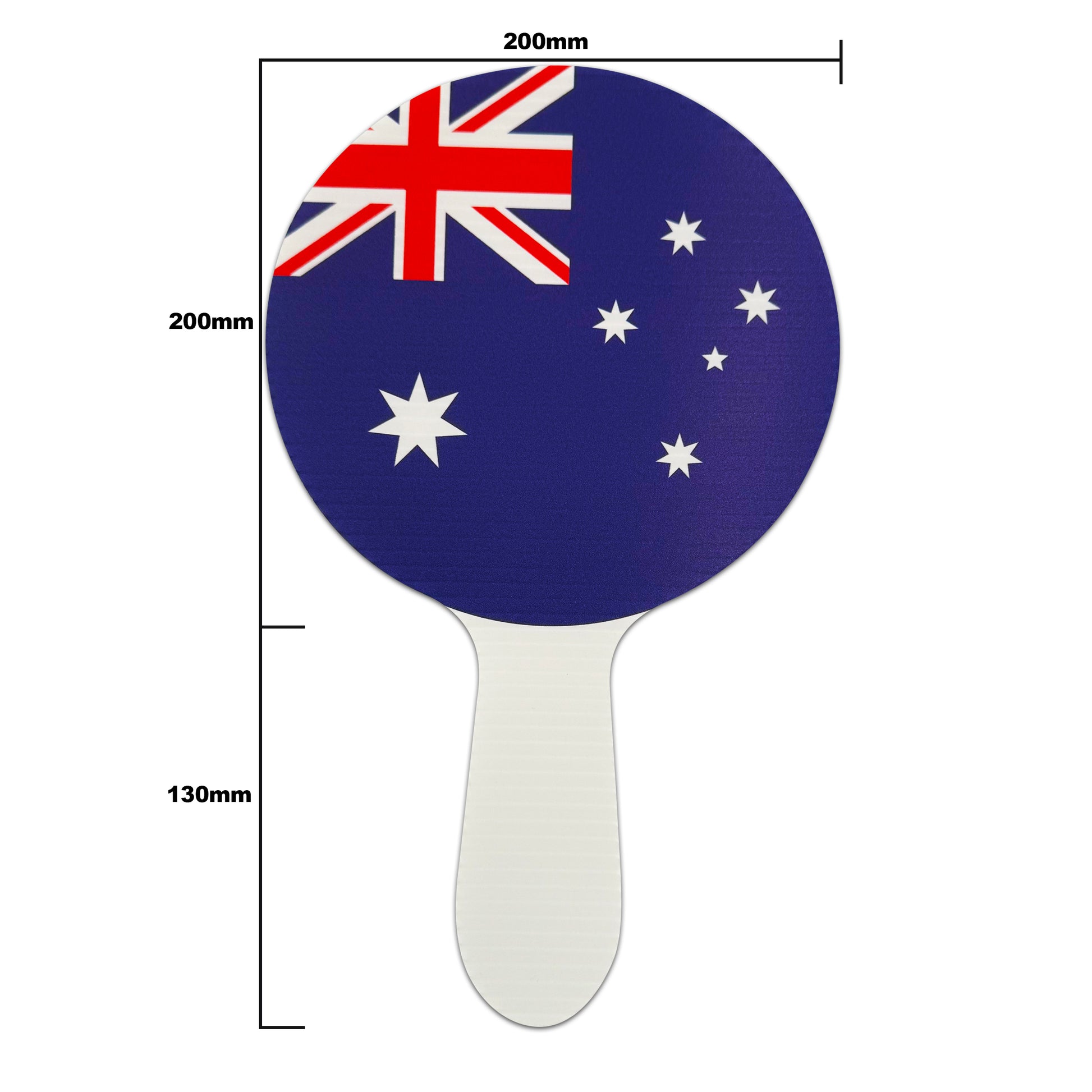 Advertising Hand Waver Signs Promotional Flags Vivid Ads