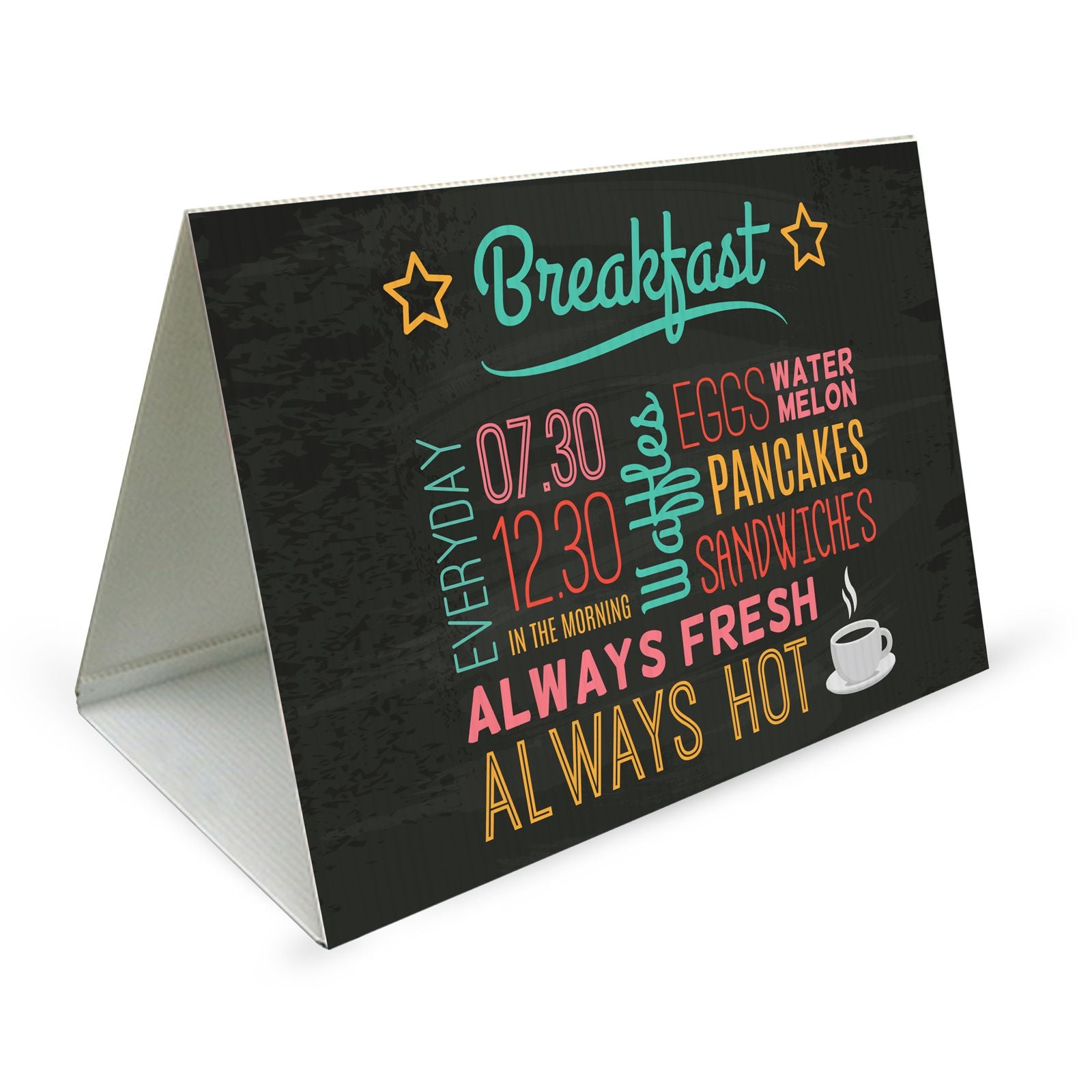 Triangle Roster Signs Rigid Signs Vivid Ads