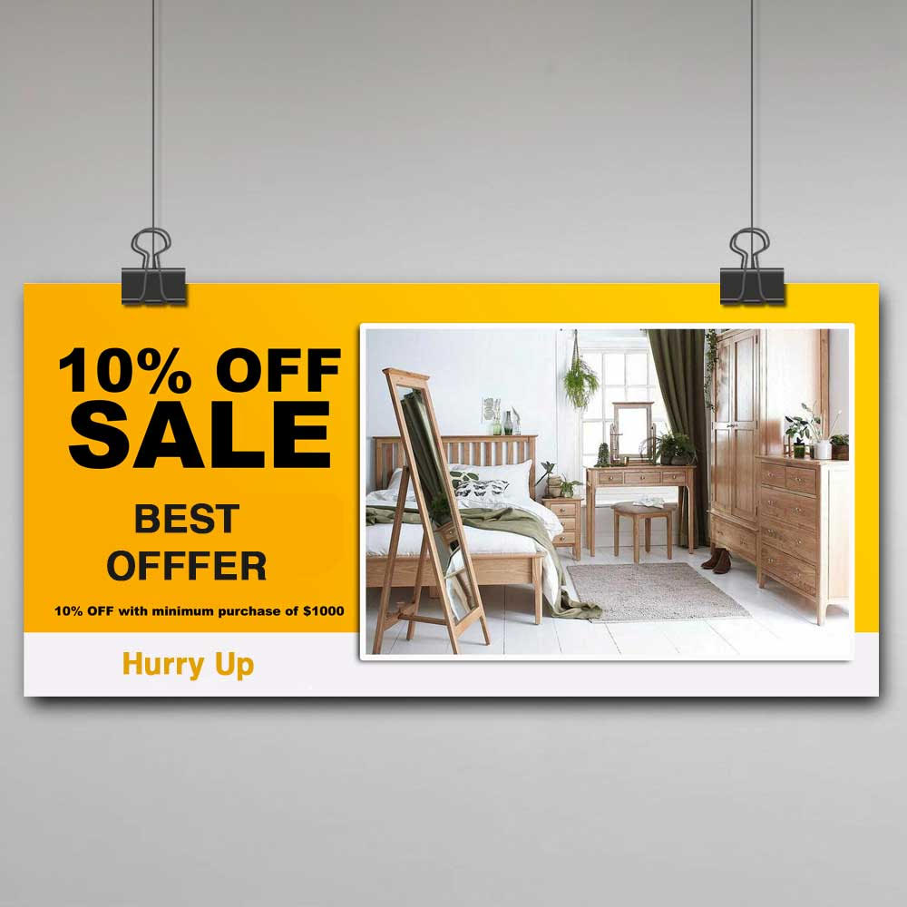 PVC Foam Board Printing Rigid Signs Vivid Ads 500 x 707mm (B2) Single Sided - Full Colour Printed on 5mm Foam PVC