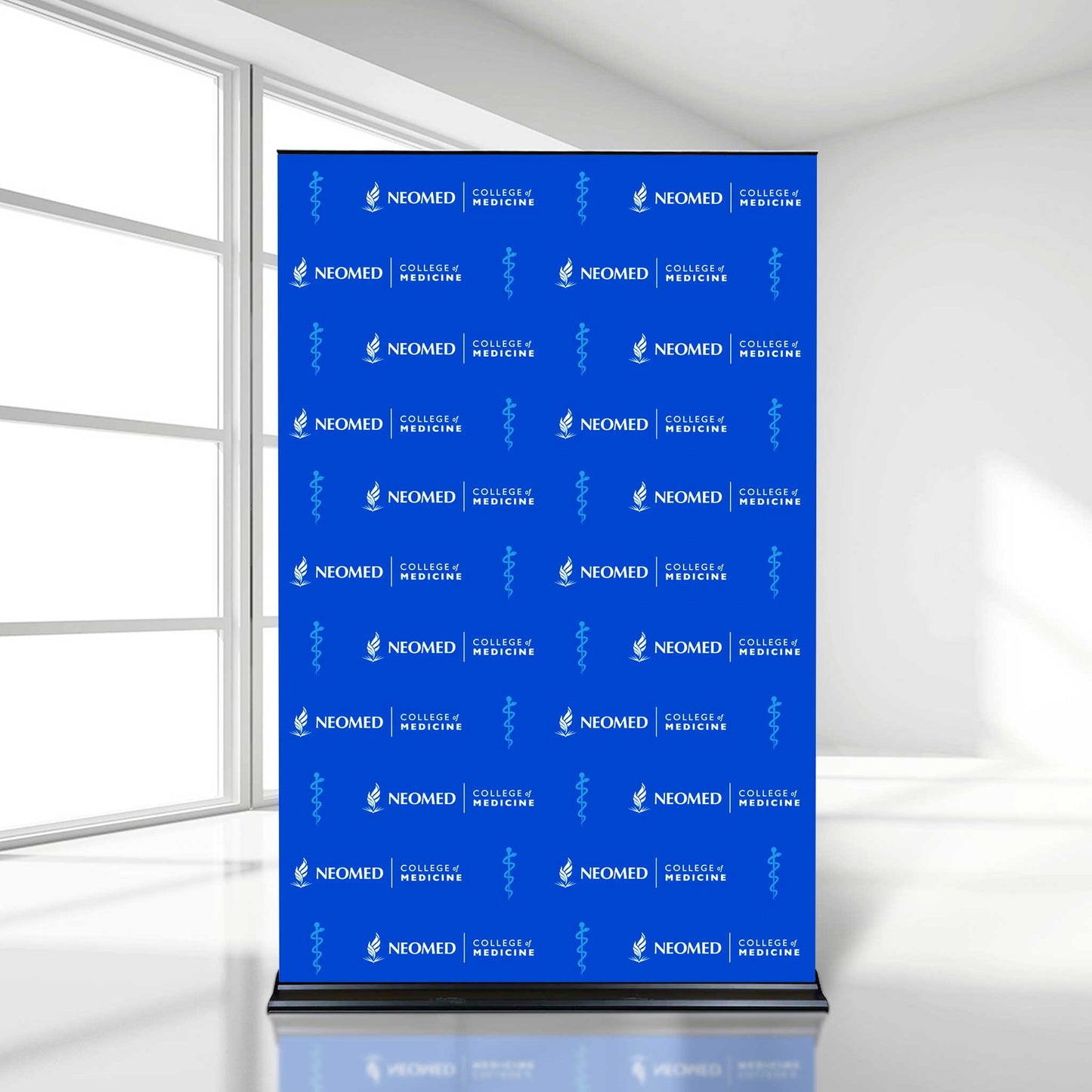 Media Wall Banner Media Walls VividAds Print Room
