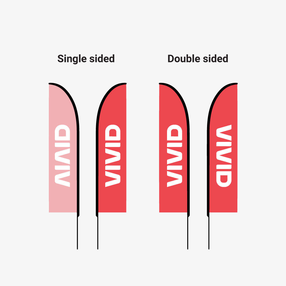 Feather Flags Promotional Flags Vivid Ads