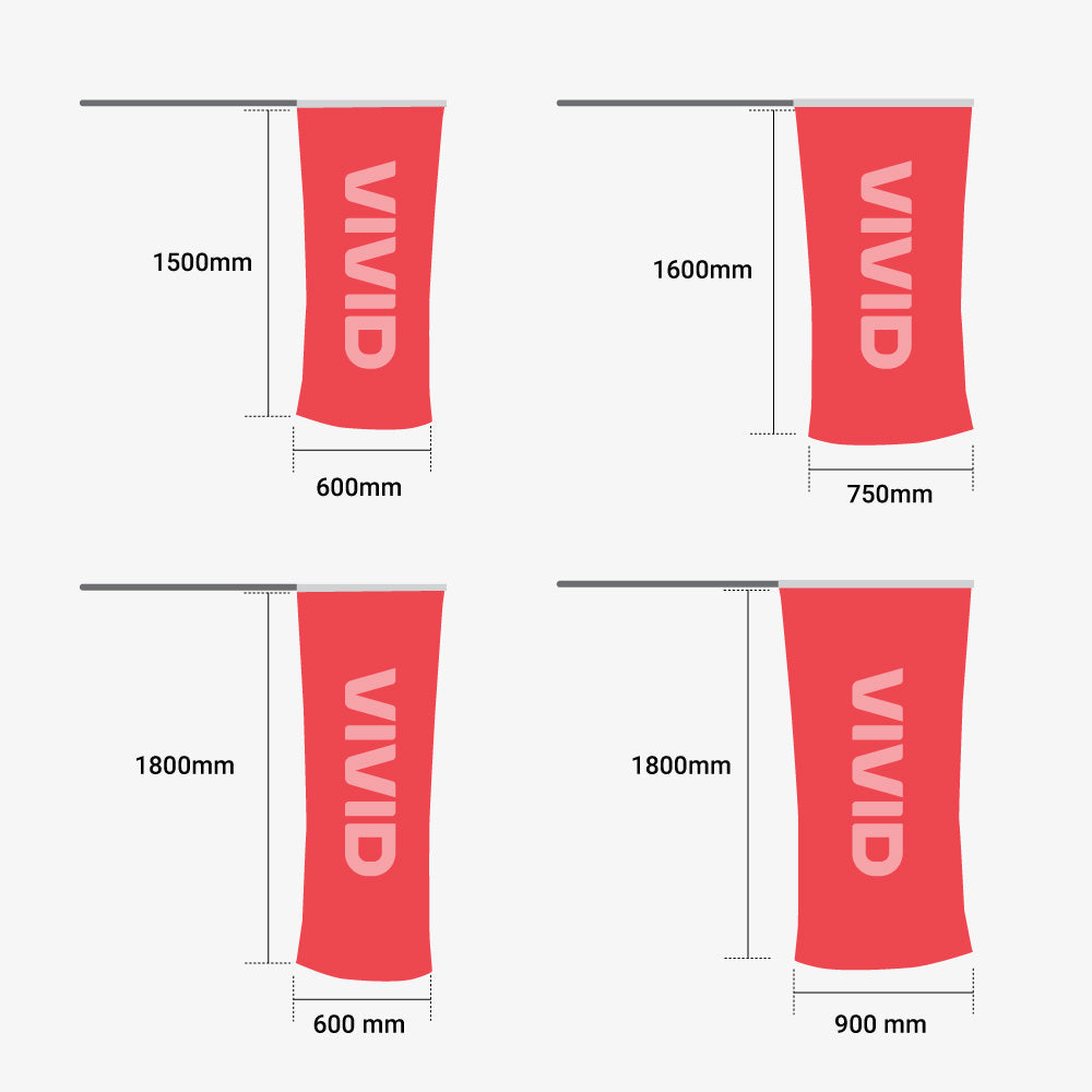 Real Estate Hanging Flags Promotional Flags Vivid Ads