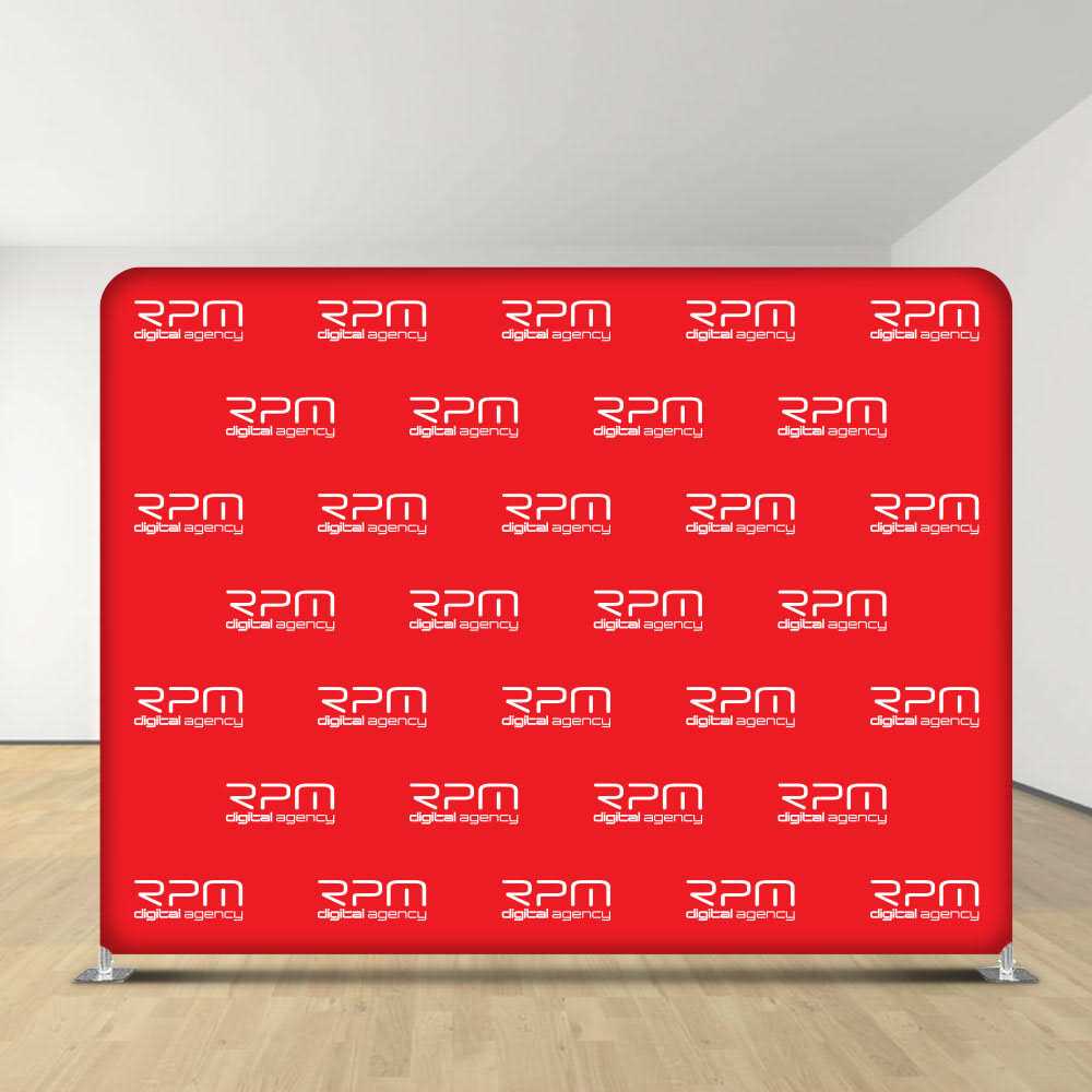 Stretch Fabric Media Walls Media Walls Vivid Ads Frame + Fabric + Carry Bag 1980mm W x 2300mm H - SALE Double-Sided (Double Impact) + AU.$100.00