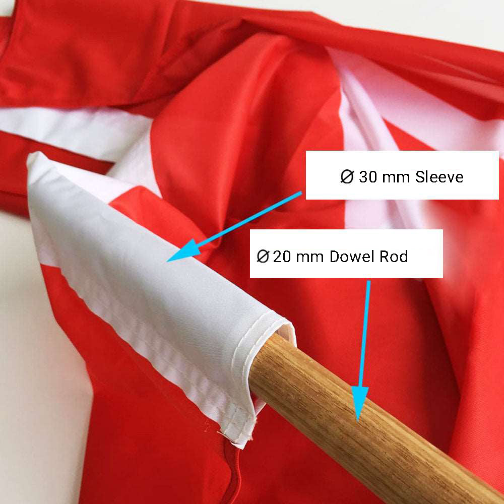 Real Estate Hanging Flags Promotional Flags Vivid Ads