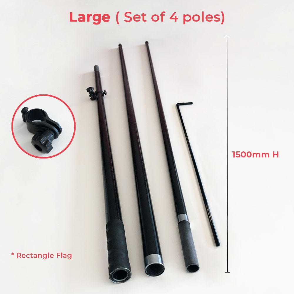 Rectangle Flags Promotional Flags Vivid Ads