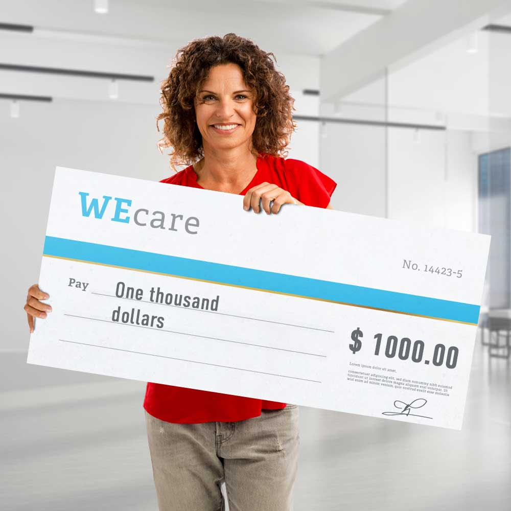Giant Novelty Cheques Rigid Signs Vivid Ads