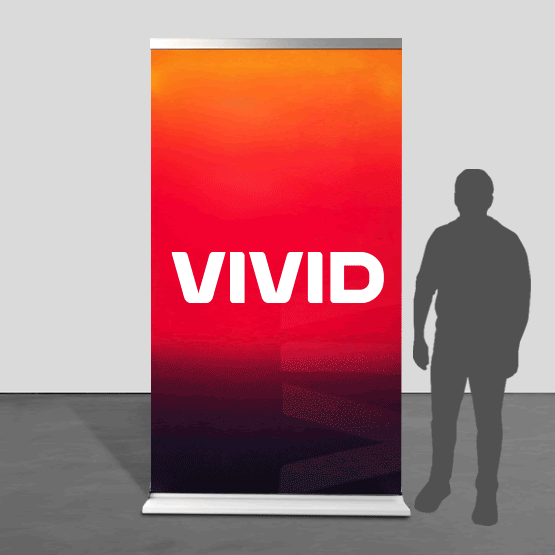 Premium Pull Up Banners Pull Up Banners Vivid Ads