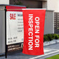 Real Estate Hanging Flags Promotional Flags VividAds.com.au 1600mm W x 750mm H (D#N2W8O5G) Single Sided Sleeve Pole Pocket (Use Ø20mm pole insert)