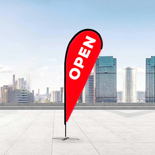 Teardrop Banner Flags – Product Description