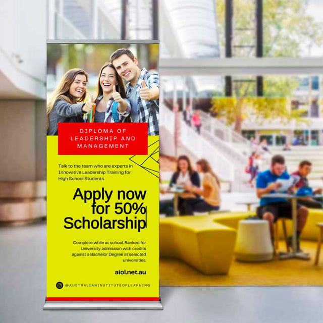 How & Where should you use premium pull up banners?