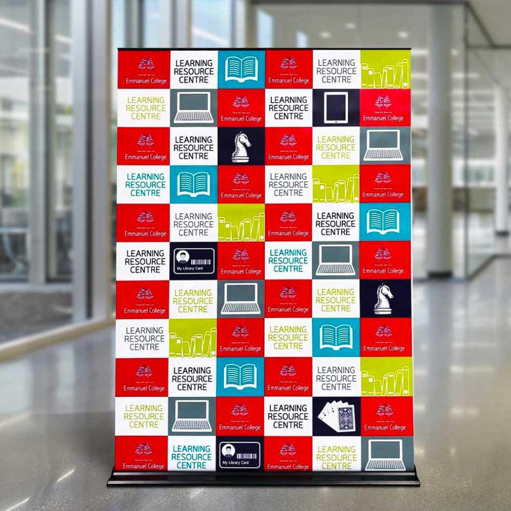 How & where can your business use a media pull up banner?