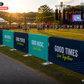Custom Printed Barrier Covers Barrier Covers Vivid Ads