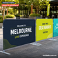 Custom Printed Barrier Covers Barrier Covers Vivid Ads