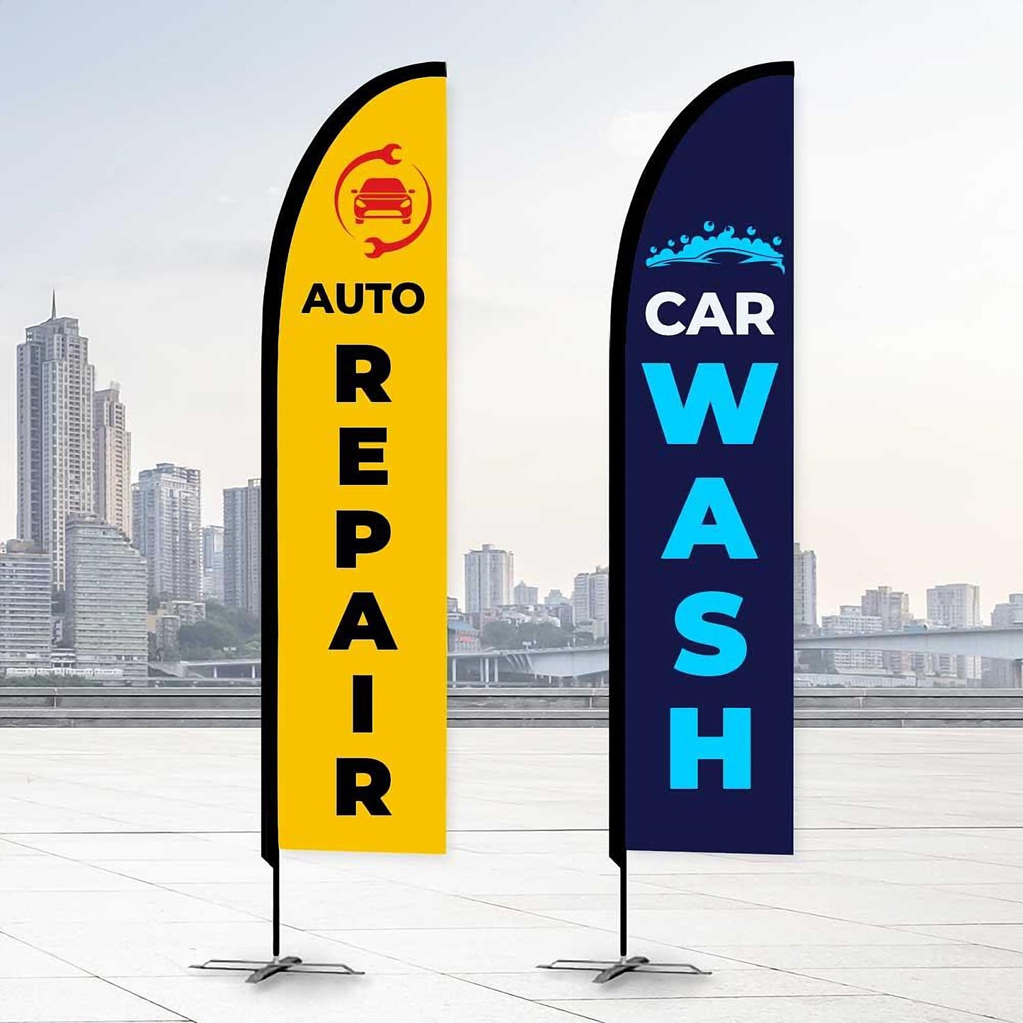 Feather Flags Promotional Flags Vivid Ads