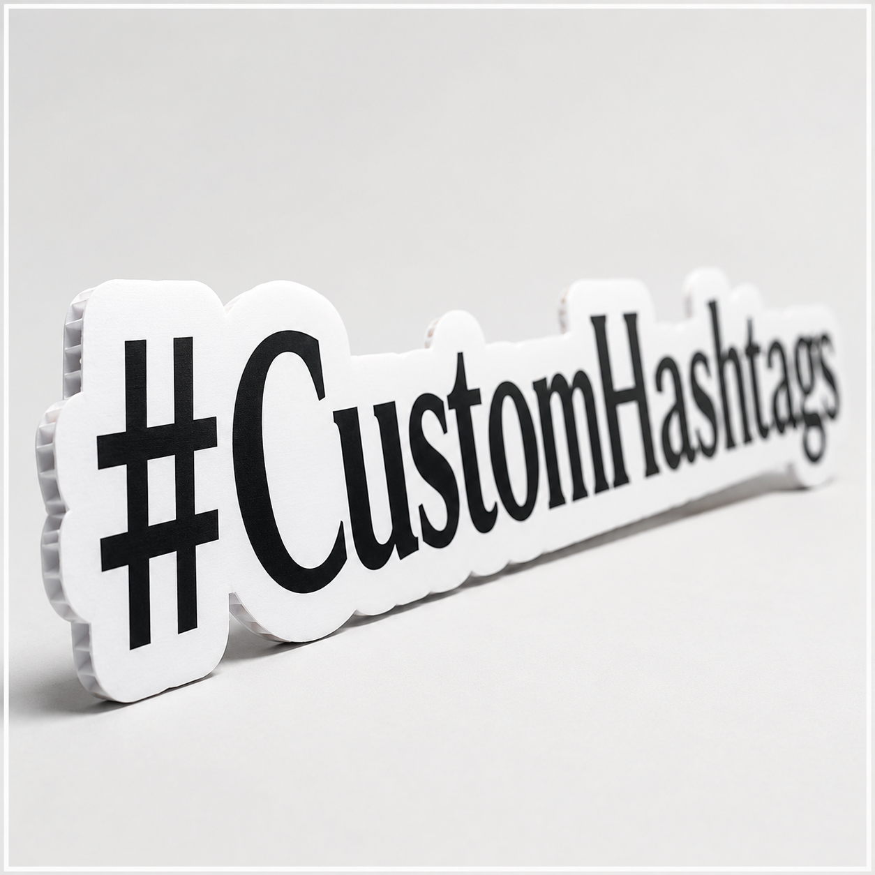 Giant Custom Hashtag Signs Hashtag Signs Vivid Ads
