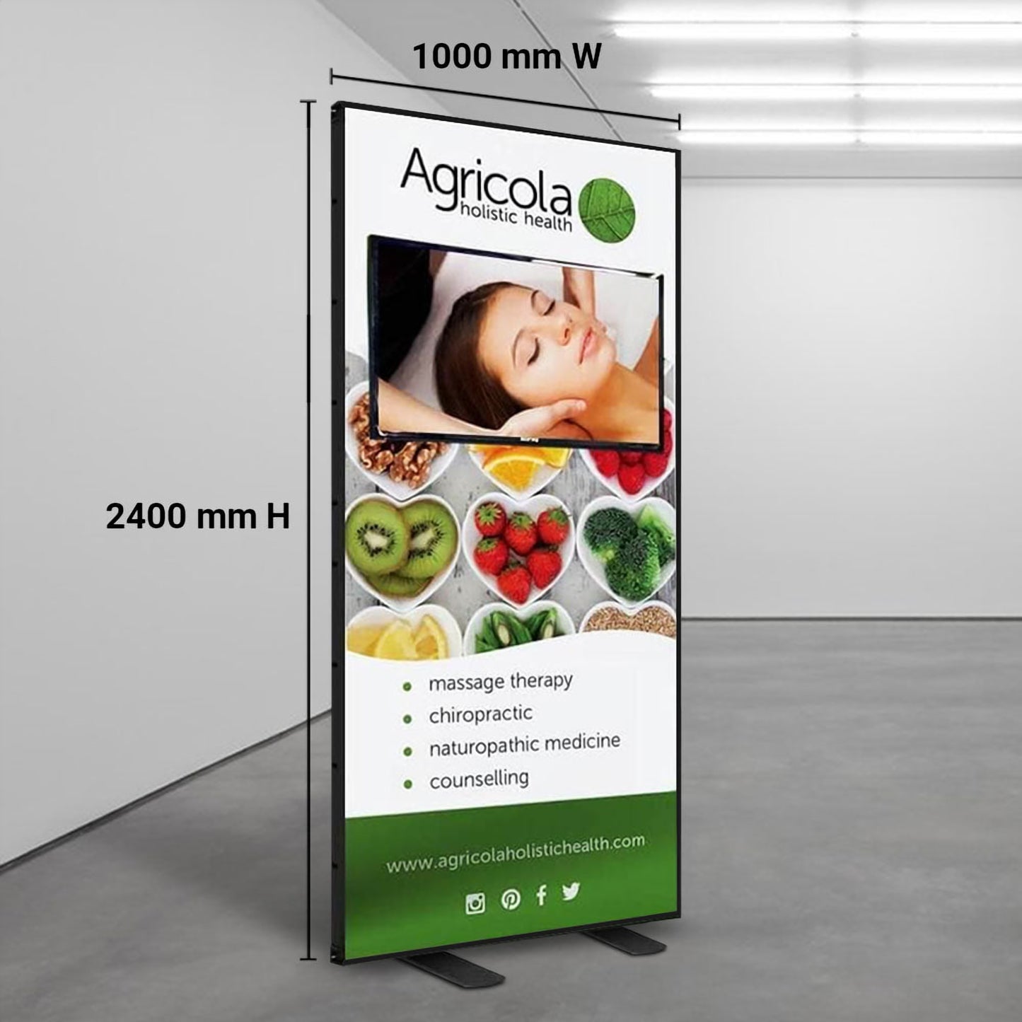 Exhibition TV Stand Display Exhibition TV Stand Vivid Ads