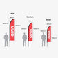 Feather Flags Promotional Flags Vivid Ads