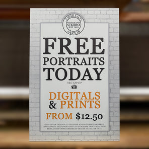 Plastic Flute Board Signs Rigid Signs Vivid Ads 600mm W x 900mm H (5mm) Single-Sided No eyelets