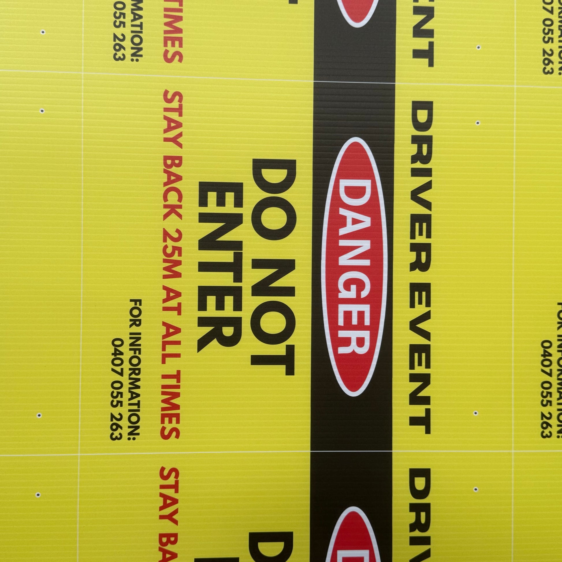 Construction Site Safety Signs Rigid Signs Vivid Ads