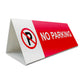 Triangle Safety Signs Rigid Signs Vivid Ads 600mm W x 380mm H (Each side) Printed Two Faced Sides 5mm Corrugated Plastic Sheet