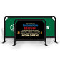Sidewalk Cafe Barriers Cafe Barriers Vivid Ads Frame + Printed Graphics 1000mm W x 900mm H (Small) Double Sided Print