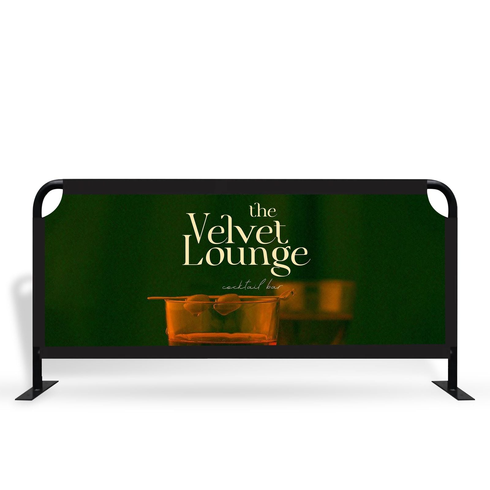 Replacement graphics - Cafe Barriers Vivid Ads Australia