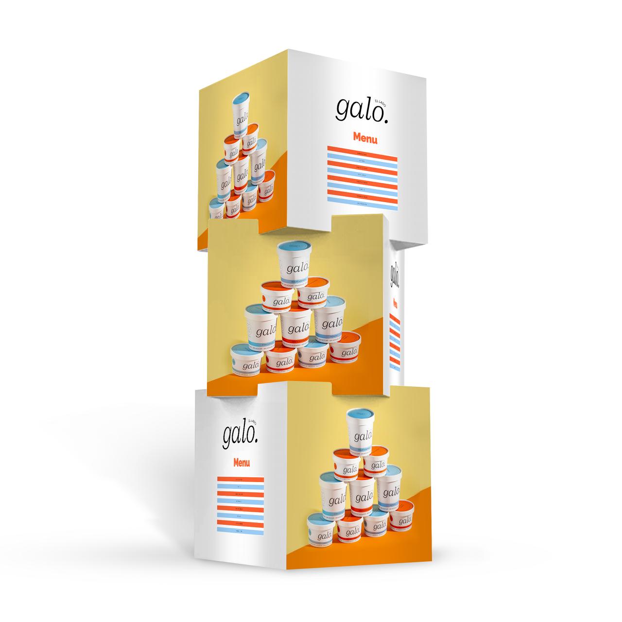 Stackable Cubes Stackable Corflute Cubes VividAds Print Room