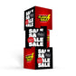 Stackable Cubes Stackable Corflute Cubes Vivid Ads