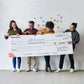 Giant Novelty Cheques Rigid Signs Vivid Ads 1000mm W x 450mm H Single Sided 5mm (Rigid Board)