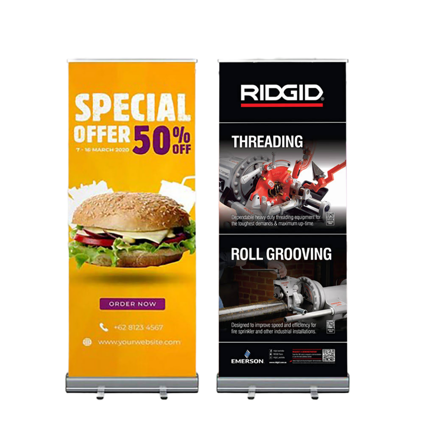 Pull Up Banners Pull Up Banners Vivid Ads