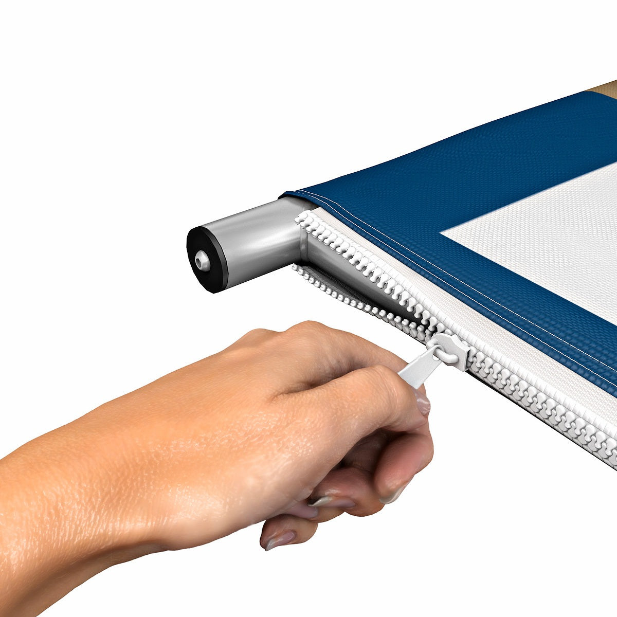 Straight Stretch Fabric Walls Slimline Displays Vivid Ads