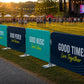 Custom Printed Barrier Covers Barrier Covers Vivid Ads
