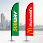 Feather Flags Promotional Flags Vivid Ads